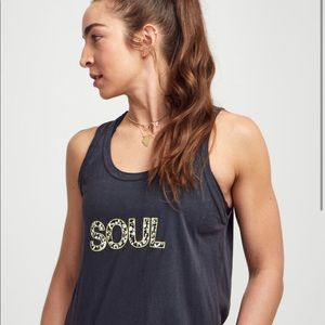 NWT Soulcycle Leopard Soul Tank - S